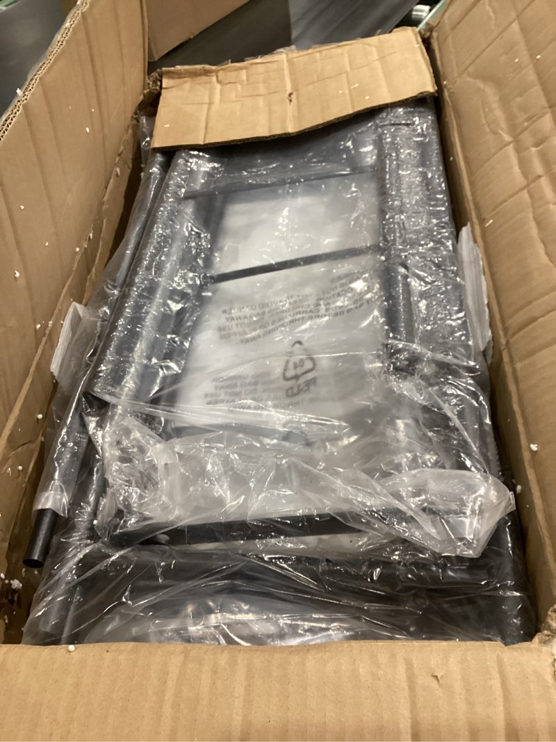 Condition photo showing Good Condition for Over The Toilet Storage Cabinet - 2-Door Bathroom Organizer Shelf, Freestanding Space-Saver Toilet Rack with Privacy Protection, Water-Resistant Above Toilet Storage Cabinet for Small Bathrooms(Brown)