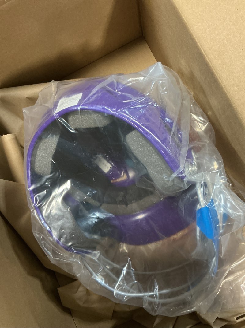 Condition photo showing New/Like New for easton | alpha batting helmet with facemask | t-ball/fastpitch softball | multiple sizes/colors purple t-ball/small (6 1/4 - 6 7/8)