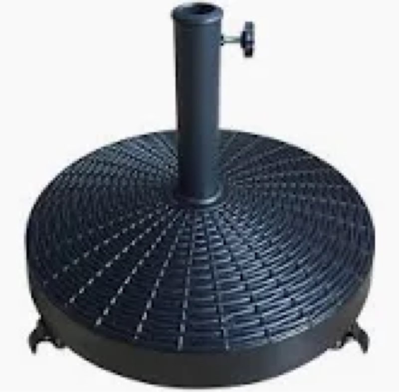 Rolling umbrella base