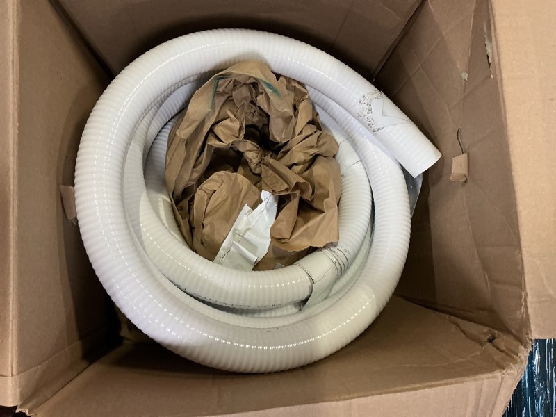 Condition photo showing As Is for universal pool vacuum hose 48" long fit for kreepy krauly, baracuda g3/g4, hayward navigator, pool vac ultra and most automatic pool vacuum cleaners, swimming pool cleaner suction hose, 3 pack