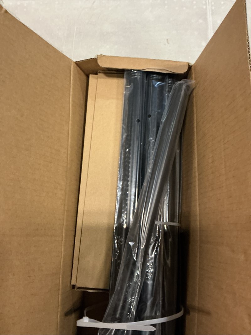 Condition photo showing New/Like New for curtain rods 2 pack, modern 1 inch pole, 36-91 inch, matte black