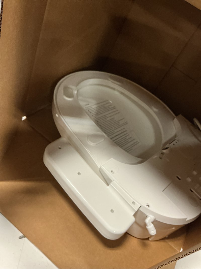 Condition photo showing Good Condition for Round Bidet Toilet Seat, Smart Heated Toilet Seat with Warm Water and Dryer, Soft Close Bidet Seat with Adjustable Temperature, Stainless Steel Nozzle