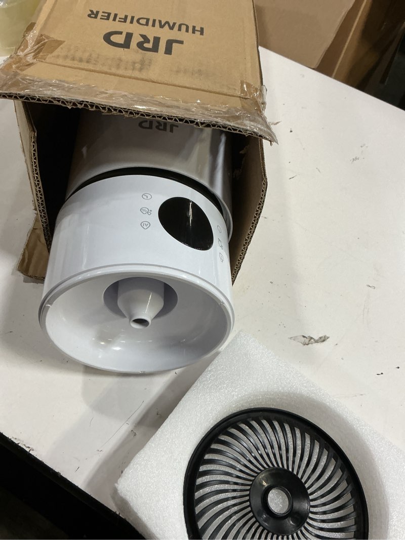 Condition photo showing Good Condition for jrd humidifier large room 8l/ 2.1gal, ultrasonic cool mist for bedroom, quiet humidifier with remote control, 10 mist modes, 24h timer, night light, ai mode, 40h run for home office baby pets plants