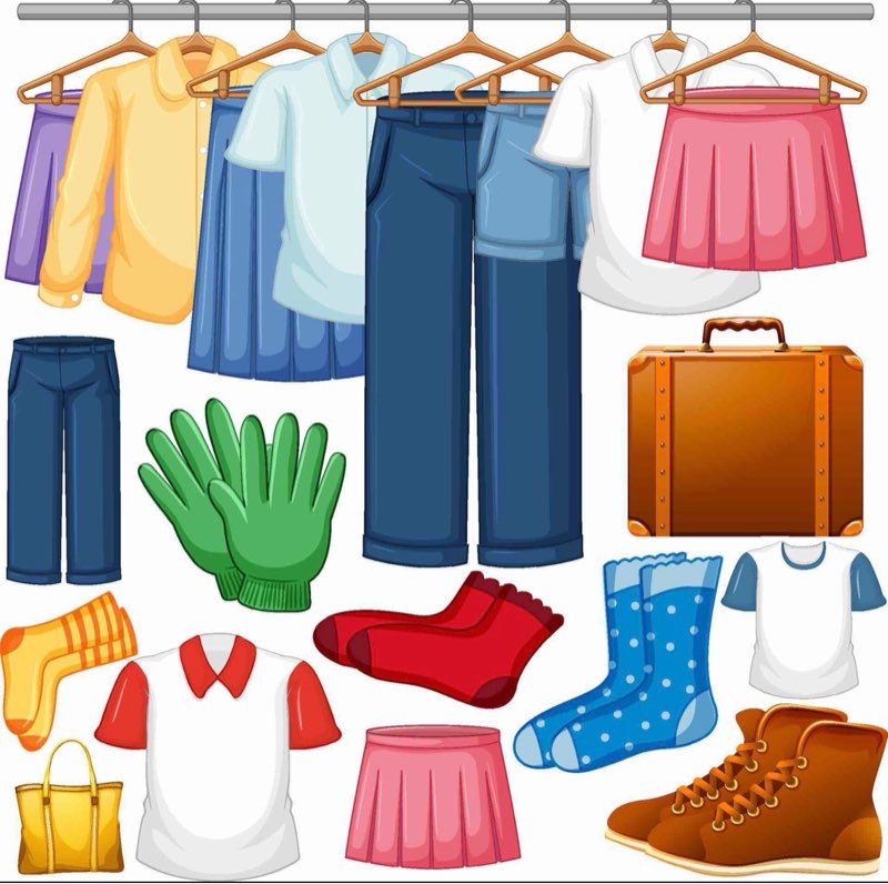 assorted lot of apparel (men’s, women’s, kids, clothes of all different sizes)