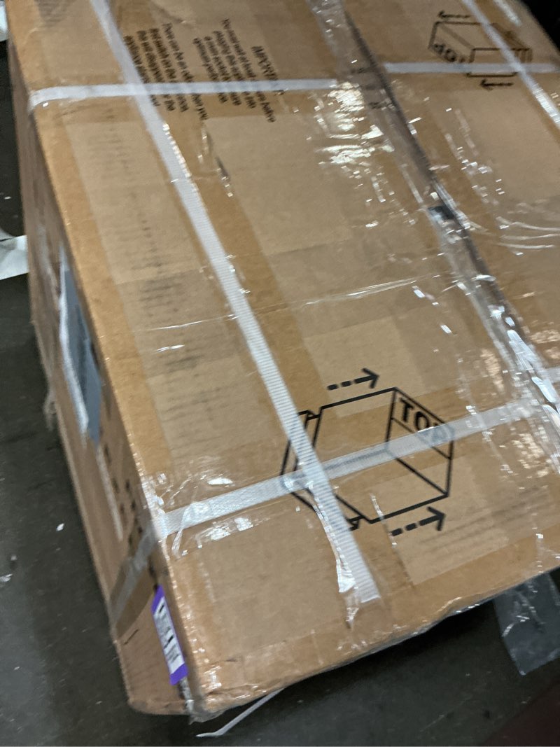 Condition photo showing Good Condition for 1.2 Cu.ft Mini Freezer, Small Upright Freezer with Removable Shelf & 7 Adjustable Temperature Control, Energy Saving, Low Noise for Bedroom, Apartment, Home, Office, White White 1.2 Cu.ft