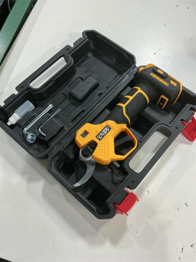 Condition photo showing Good Condition for brushless electric pruning shears for dewalt 20v battery, portable cordless pruning shears with lcd display?sk5 blades, adjustable cutting diameter 0.8-1.2 inch for gardening tree pruning(no battery) for de-walt