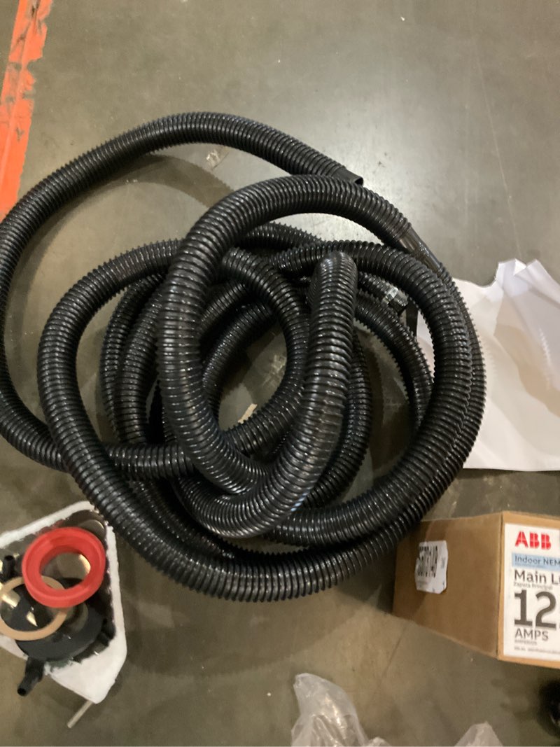 H2OPRO Sump Pump Discharge Kit 24' 1-1/4" Hose- 1-1/2" and 1-1/4" Adapters