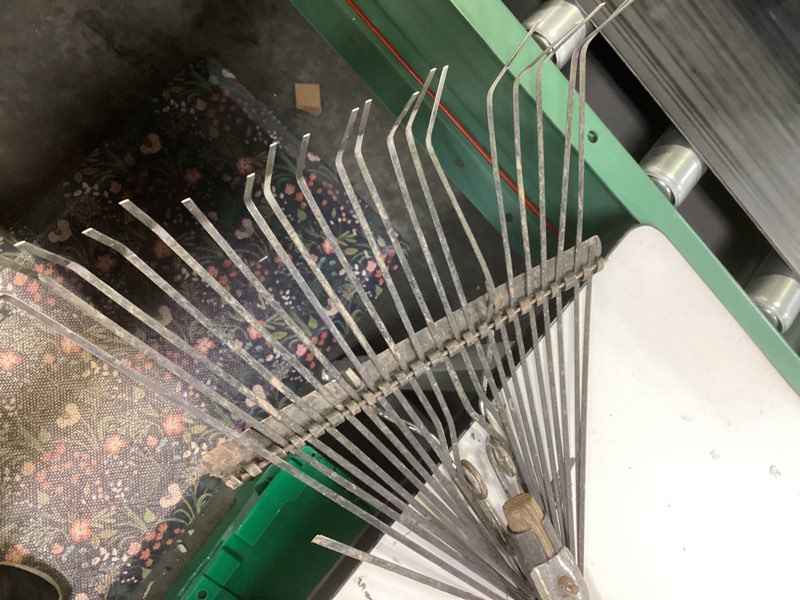 Condition photo showing As Is for craftsman 22-tine wood handle lawn rake