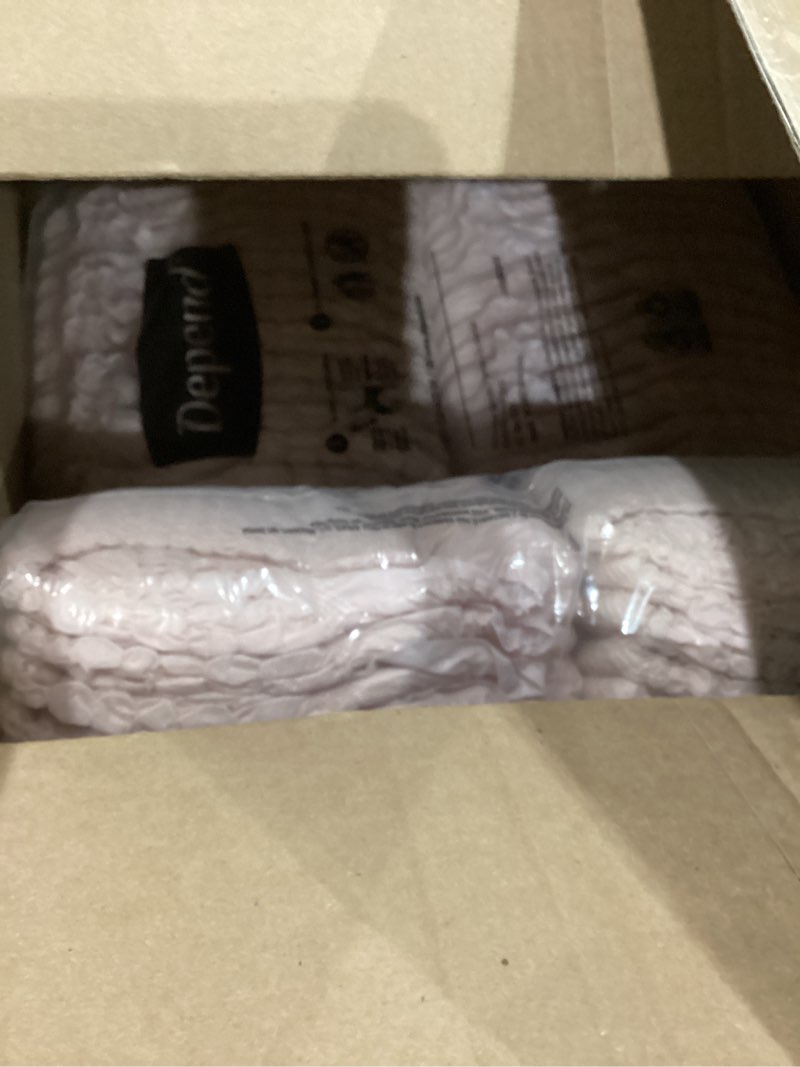 Condition photo showing Good Condition for Depend Fresh Protection Adult Diapers, Incontinence & Postpartum Bladder Leak Underwear for Women, Disposable, Maximum, Medium, Blush, 76 Count (2 Packs of 38), Packaging May Vary Medium 76