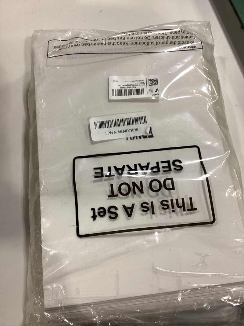 Condition photo showing As Is for Epakh 120 Set Comic Book Sleeves and Boards 7.68 x 10.83 Inches Reusable Clear Silver Age Comic Book Bags and Boards for Magazine Storage