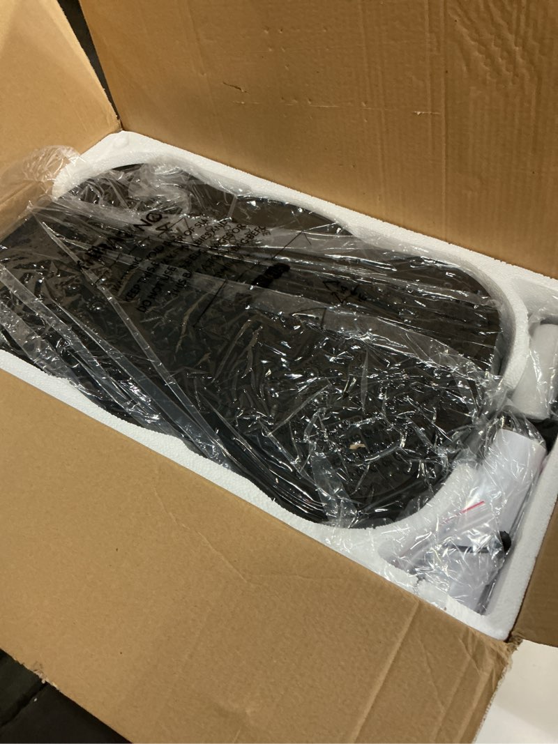 Condition photo showing Good Condition for vibration plate exercise machine, 130 levels full body workout vibrating plate for lymphatic drainage weight loss, 450 lbs capacity shake platform with resistance bands bluetooth for women men