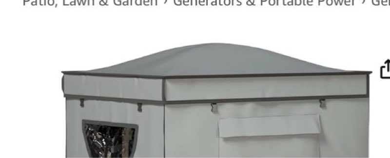 Generator Tent with Bracket, Generator Covers While Running, Waterproof Heavy Duty Tarps, Rooftop De