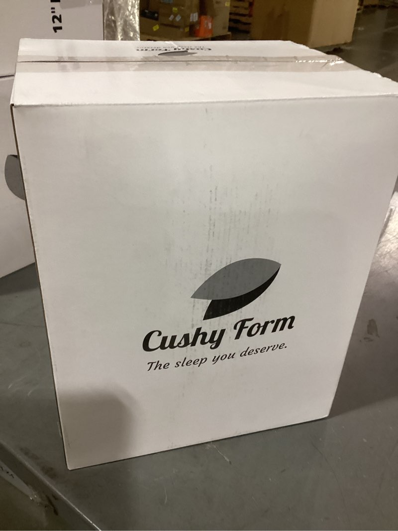 Condition photo showing New/Like New for cushy form wedge pillows for sleeping - triangle memory foam bed support rest for back, shoulder & neck discomfort - multipurpose bed pillow & knee pillow for support