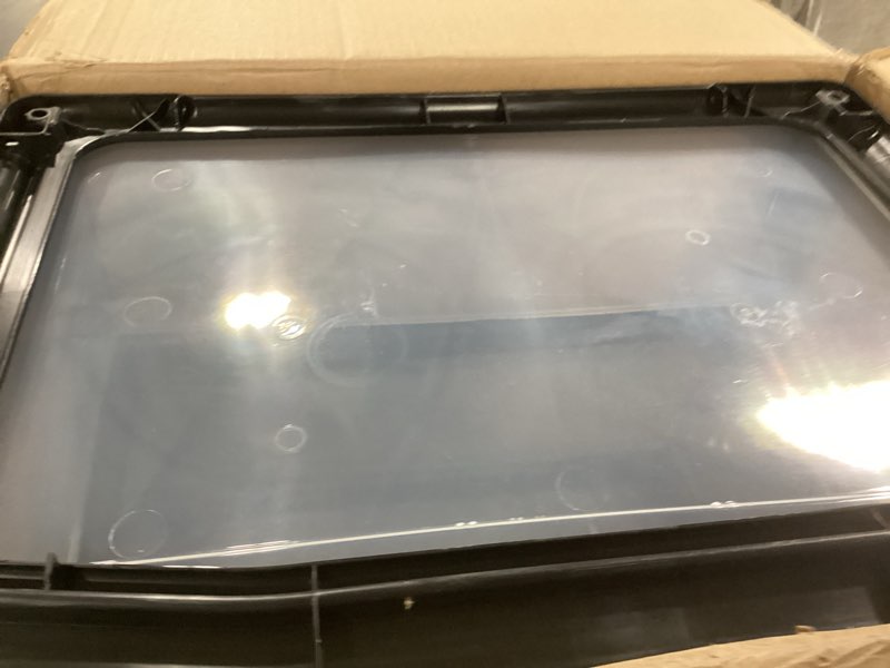 Condition photo showing Good Condition for homz 2-pack snaplock, small clear plastic storage organizer bins w/ lids, 28 quart, gray - stackable container boxes for bedroom, bathroom, garage, and office organization gray lid 28 qt (2 pack)