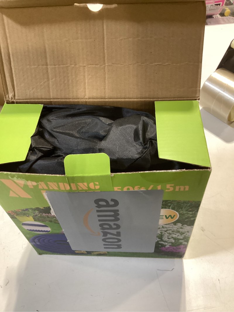 Condition photo showing New/Like New for 50 ft Garden Hose - 2025 New Upgraded Flexible Water Hose - Ultra Lightweight Kink-free Car Washing Pipe with 10 Function Sprayer and 3/4" Solid Brass Fittings - Durable,Leak proof Garden Hoses