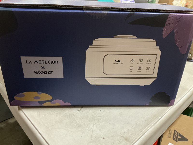 Condition photo showing New/Like New for Smart Waxing Kit Wax Warmer For Hair Removal With Digital Display, 4.41lbs/2kg Hard Wax Beads, For Sensitive Skin, Armpit, Eyebrow, Bikini, Face, Nose, Legs
