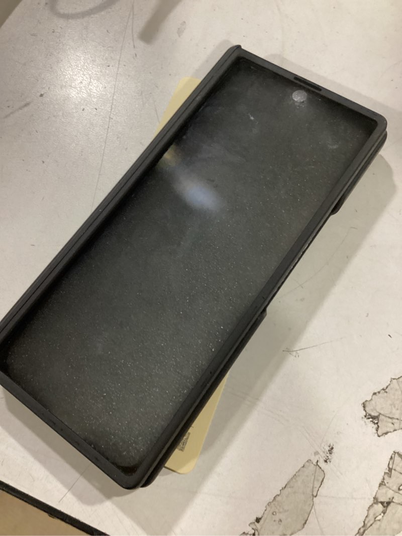 Condition photo showing Good Condition for miimall for samsung galaxy z fold 6 case with privacy screen protector, [anti spy] built-in adjustable kickstand & magnetic hinge protection full-body protective case for galaxy z fold 6 5g black black with privacy screen z fold 6