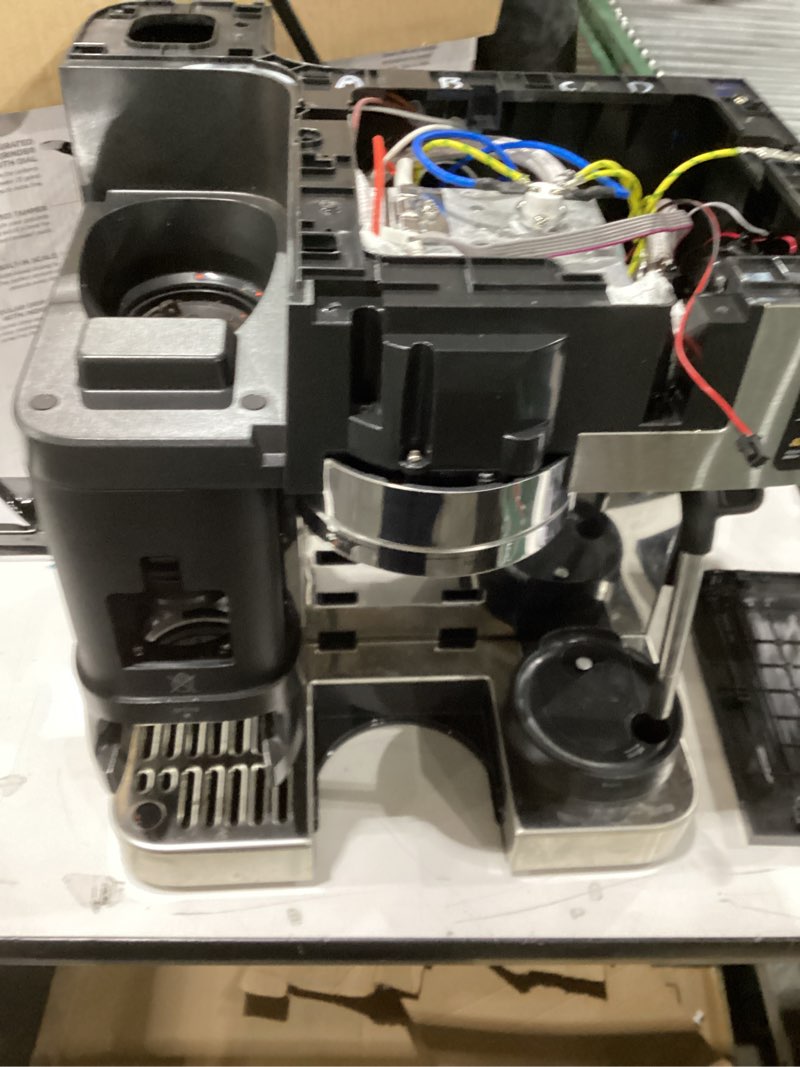 Condition photo showing As Is for Used similar to stock photo Ninja Luxe Café Pro Series, Espresso Machine, Drip Coffee, Cold Brew, Hot Water, Integrated Tamper, Built-in Grinder, Hands-Free Frother for Cappuccinos, Lattes, Americanos, Dairy or Non-Dairy, ES701