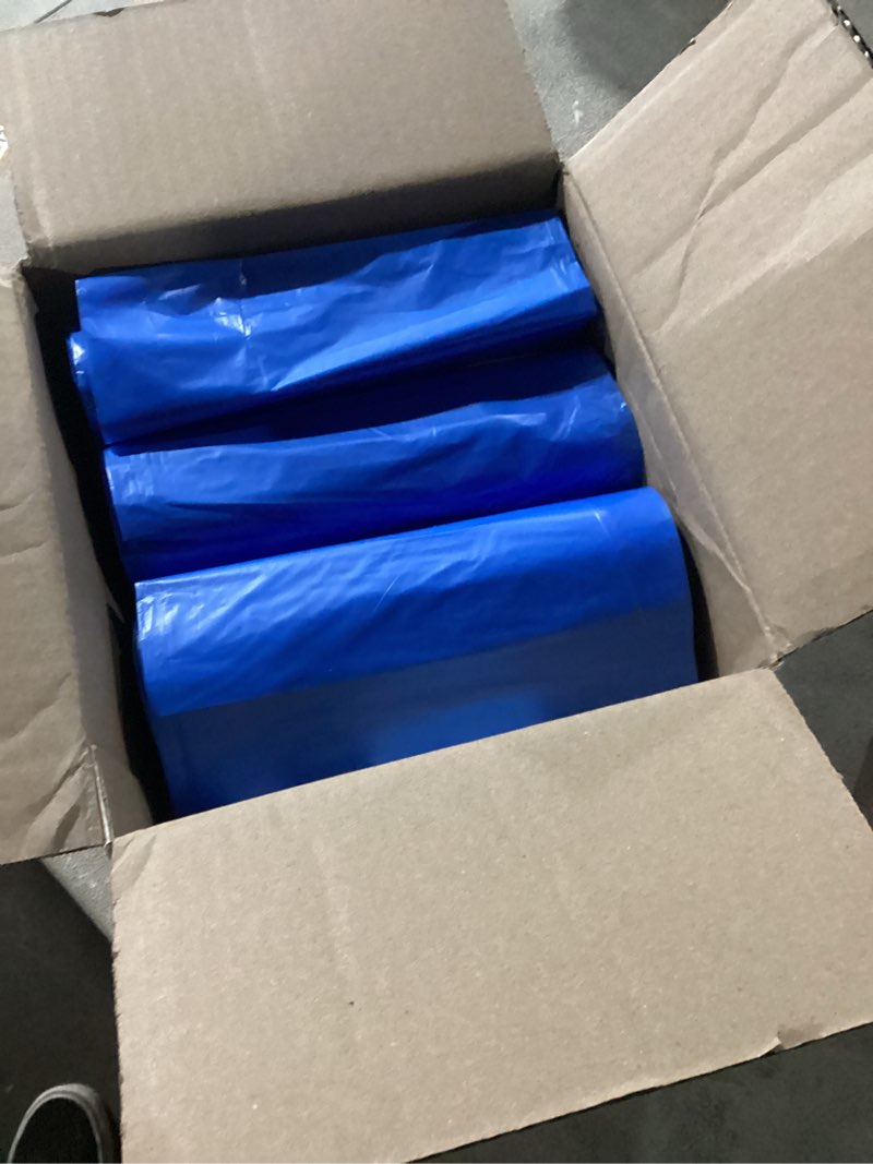 Condition photo showing Good Condition for Reli. SuperValue 33 Gallon Recycling Bags (120 Count) Made in the USA - Blue Trash Bags, 30-33 Gallon | Recycling, Garbage | 33Gal with 30Gal - 35Gal Capacity