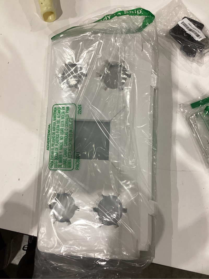 Condition photo showing As Is for JCD 9 Pcs Clear Cupcake Boxes Combo,Cakes and Cupcakes Box 1+4 Bento Box Clear Bento Cakes Boxes Fit 4 Cupcake and 1 Mini Cake for Valentine Wedding Birthday(1+4/9Pcs) Clear 1+4/9Pcs