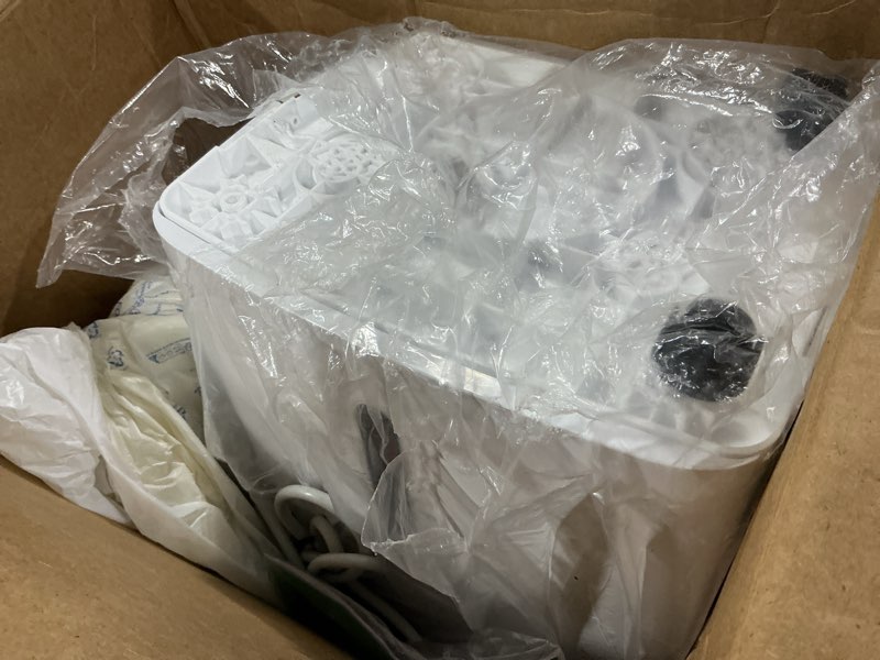 Condition photo showing As Is for waykar 2000 sq. ft. 2025 energy star dehumidifier for home and basements, with auto or manual drainage, 0.66 gallon water tank capacity 34 pints 2000 sq. ft