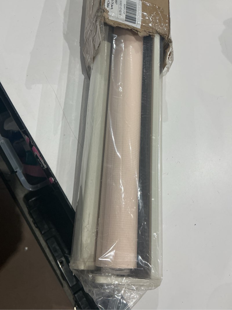 Condition photo showing Good Condition for joydeco cordless zebra blinds for windows, dual layer light control window blinds with light-proof aluminum cover, free-stop roller shades for home & office (beige,52" w x 75" h) upgrade- beige (aluminum cover) 52"w x 75"h