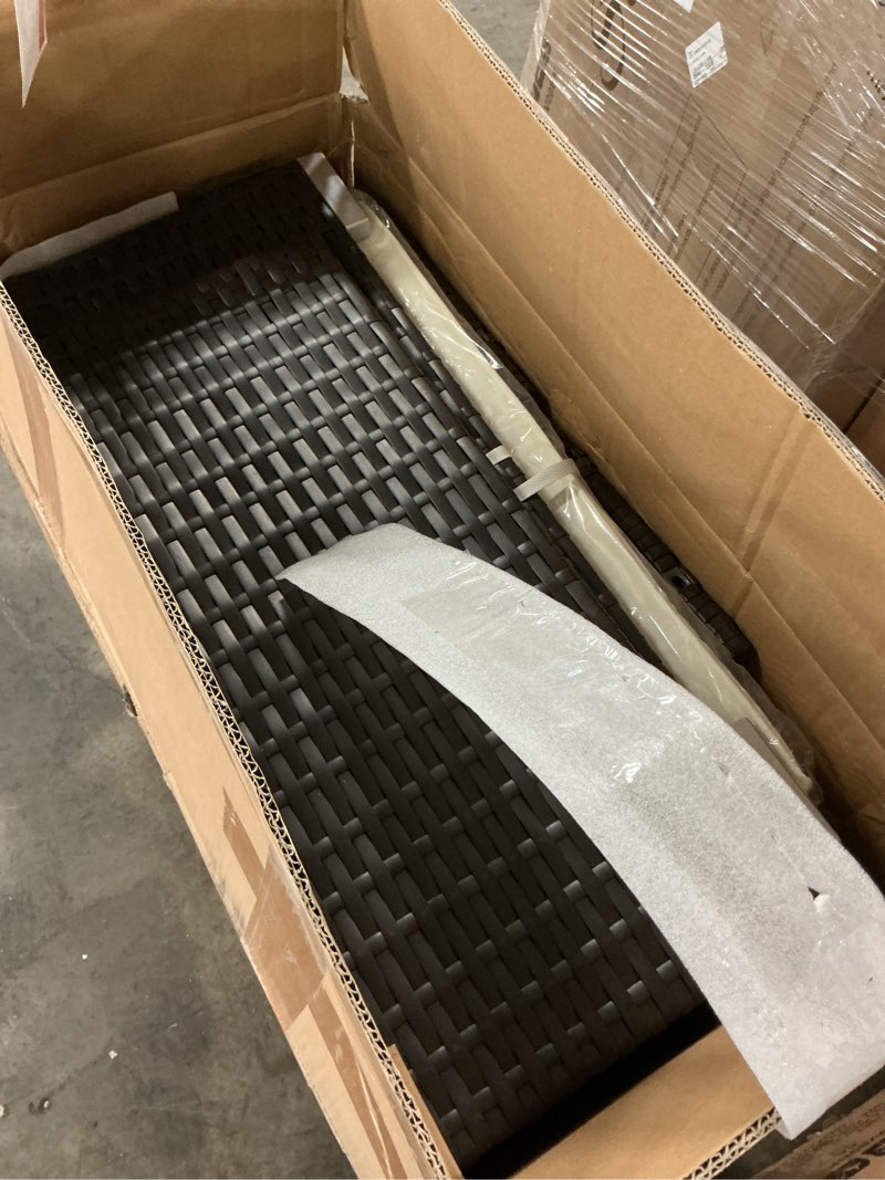Condition photo showing Good Condition for (incomplete)outsunny 860-020 - black outdoor lounge set