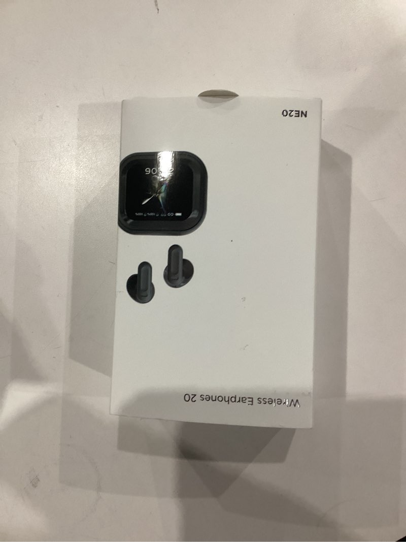 Condition photo showing New/Like New for Similar to NE20 Earbuds, 2025 New NE20 Translation Earbuds, AI Translation Ear Buds Real Time, Translator Headphones with LCD Touchscreen for 135 Languages&Accents, 48H Playtime for Travel Business BLACK