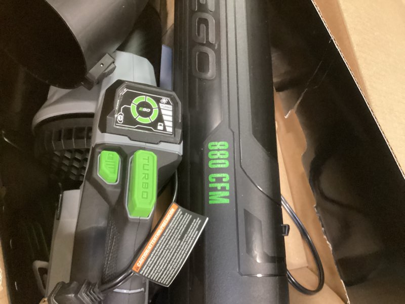 Condition photo showing Good Condition for Ego Power+ 880Cfm Blower With 2 X 4.0Ah Batteries And 320W Charger