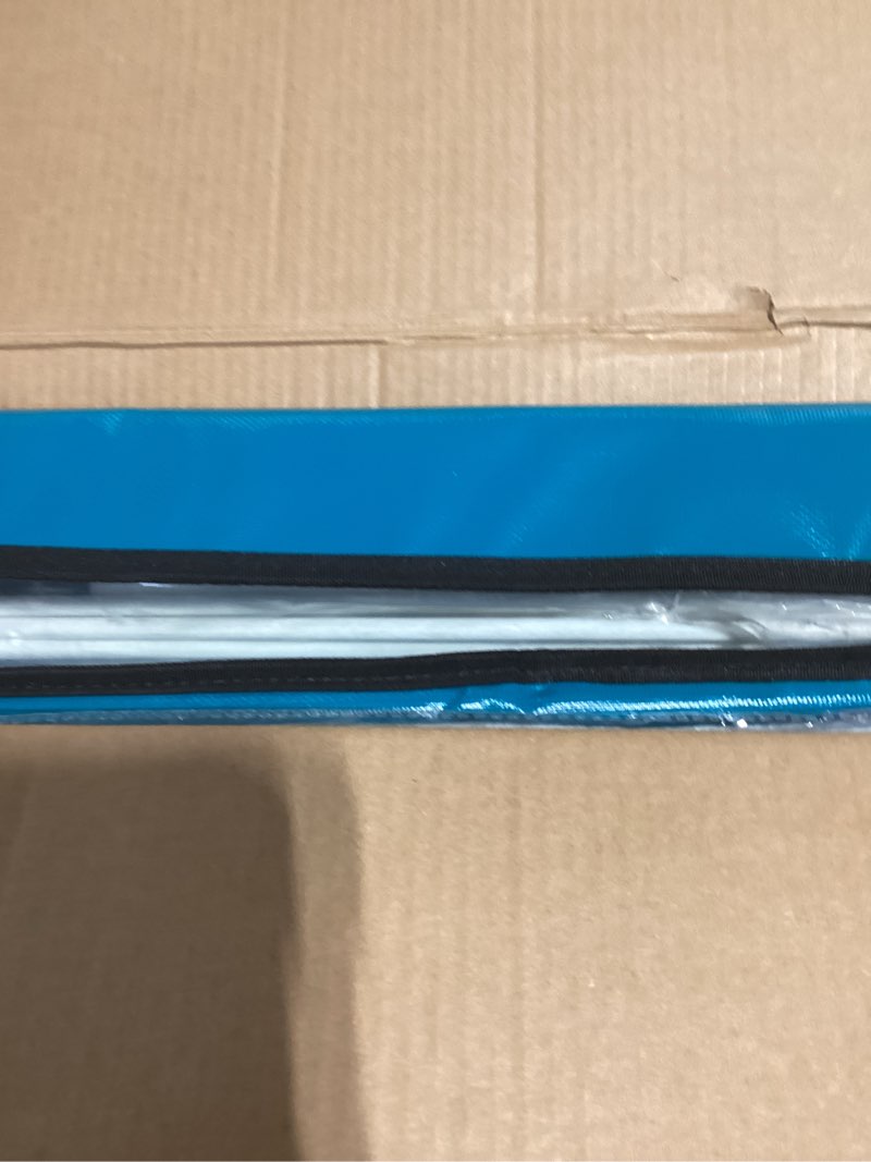 Condition photo showing New/Like New for Heated Cat House for Outside Cat in Winter, Insulated Outdoor Feral Cat Shelter with Cat Heating Pad, 2 Doors,Elevated Waterproof Heated Kitty House (Blue, 21.5"x16.5"x18") Blue Cat House 01