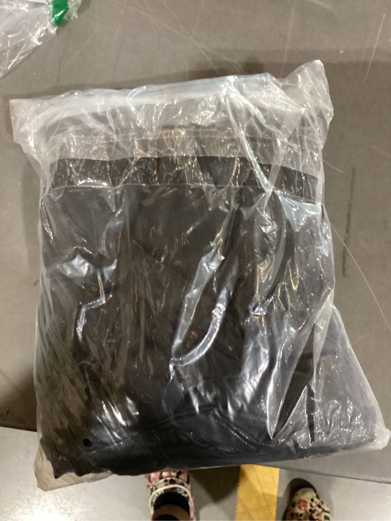 Condition photo showing New/Like New for 10x10 ft black sequin backdrop curtain panels for parties, wrinkle free glitter photo backdrop drapes 2 panels 5x10ft back drop cloth shiny fabric for wedding birthday christmas photography background 5ftx10ft(2 panels) black