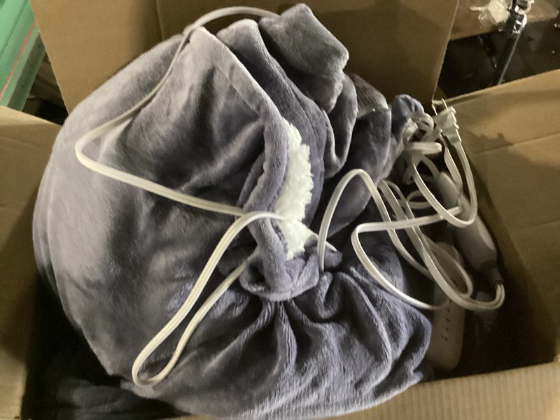 Condition photo showing Good Condition for Bedsure Electric Blanket Full Size - Soft Flannel Heated Blanket, Fast Heating with 10 Time Settings & 6 Heat Settings, Warm Gift for Grandma (similar to photo)