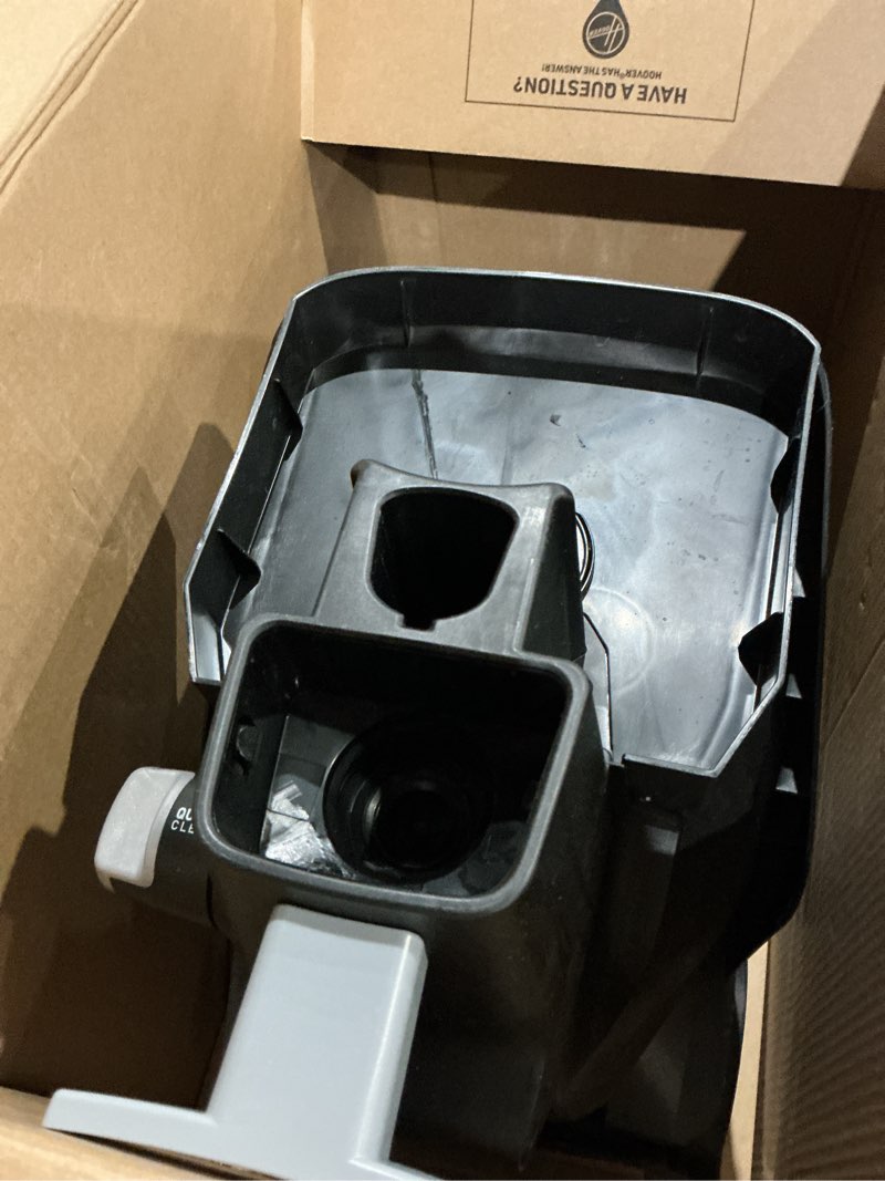 Condition photo showing As Is for hoover powerscrub xl pet carpet cleaner machine, upright shampooer, fh68050, black