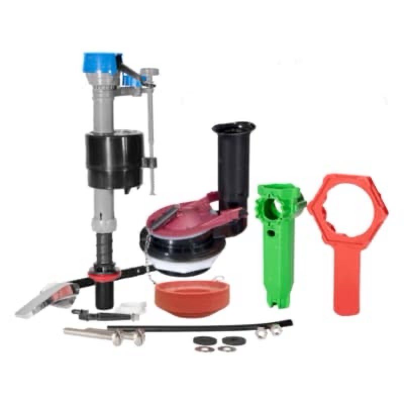 fluidmaster universal toilet fill valve and 3-in flapper kit