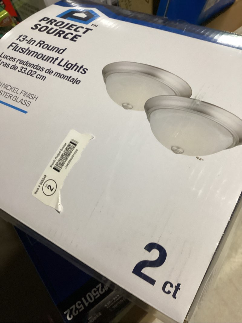 project source 13 in round flush mount lights