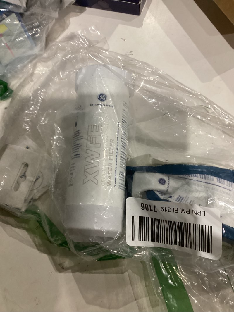 Condition photo showing As Is for ge xwfe refrigerator water filter | certified to reduce lead, sulfur, and 50+ other impurities | replace every 6 months for best results | pack of 1