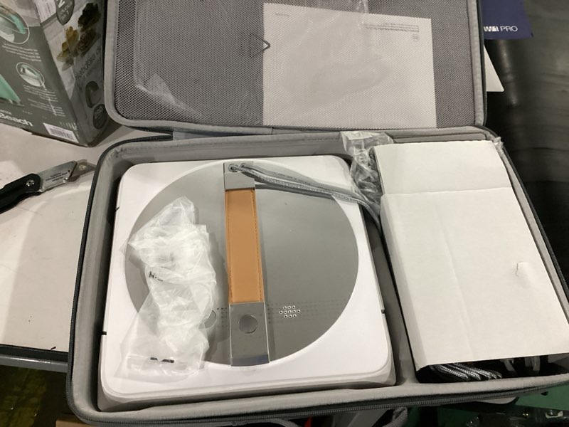 Condition photo showing Good Condition for ecovacs winbot w1 pro window cleaning robot, intelligent cleaning with dual cross water spray technology, win slam 3.0 path planning, 2800pa suction power, edge detection technology, app control,grey