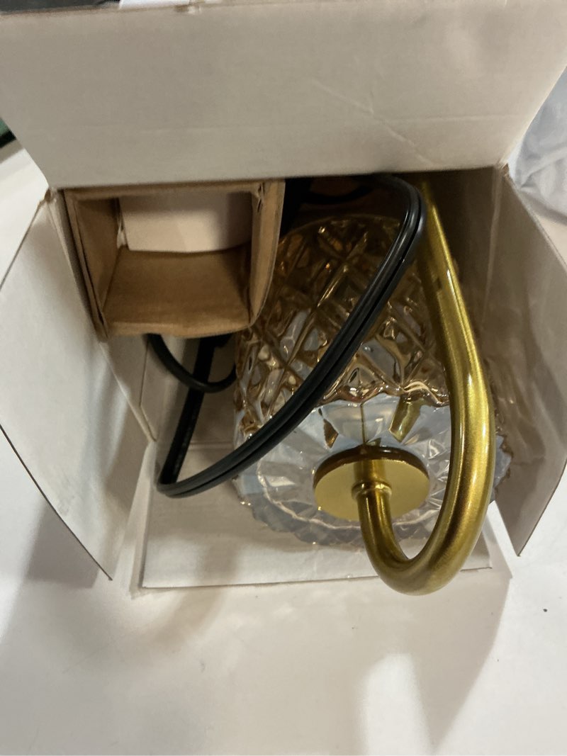 Condition photo showing Good Condition for Hong-in Candle Warmer Lamp with Timer -Dimmable Adjustable Height Wax Melt Warmer for Jar Candles,Vintage Home Decor with Elegant Amber Glass,Birthday Gifts for Women, Mom, Friend, Sister