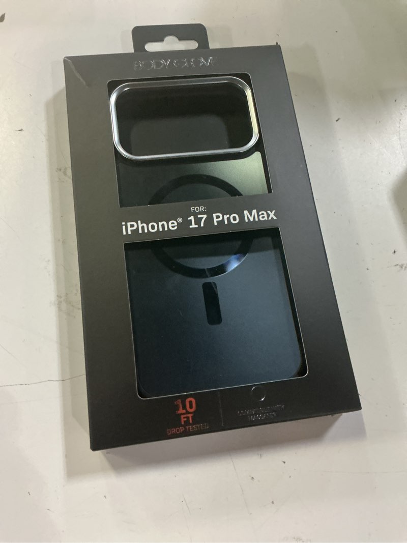 Condition photo showing New/Like New for body glove magsafe compatible reflector phone case for iphone 17 - metallic black