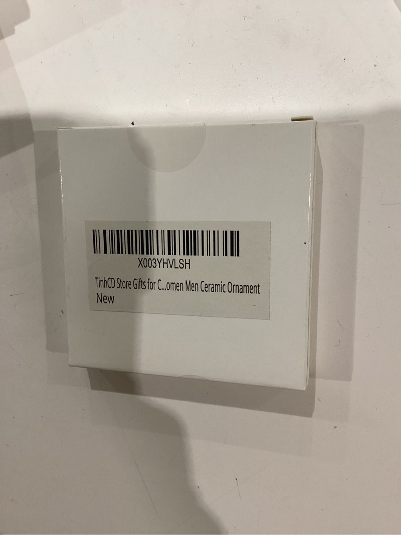 Condition photo showing Good Condition for Gifts for Coworkers, Funny Christmas Ornaments 2025, Best Friend, Work Bestie, Friendship, Coworker Leaving, Retirement Gifts Women Men Ceramic Ornament Coworkers Gift