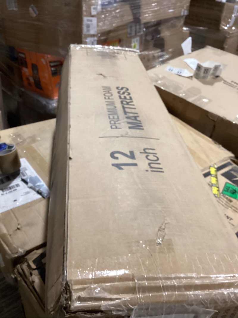 Condition photo showing Good Condition for coolvie twin xl mattress 12 inch, medium firm xl twin mattress in a box, hybrid individual pocket springs with memory foam, cooler sleep with pressure relief and support twin xl 12 inch medium firm