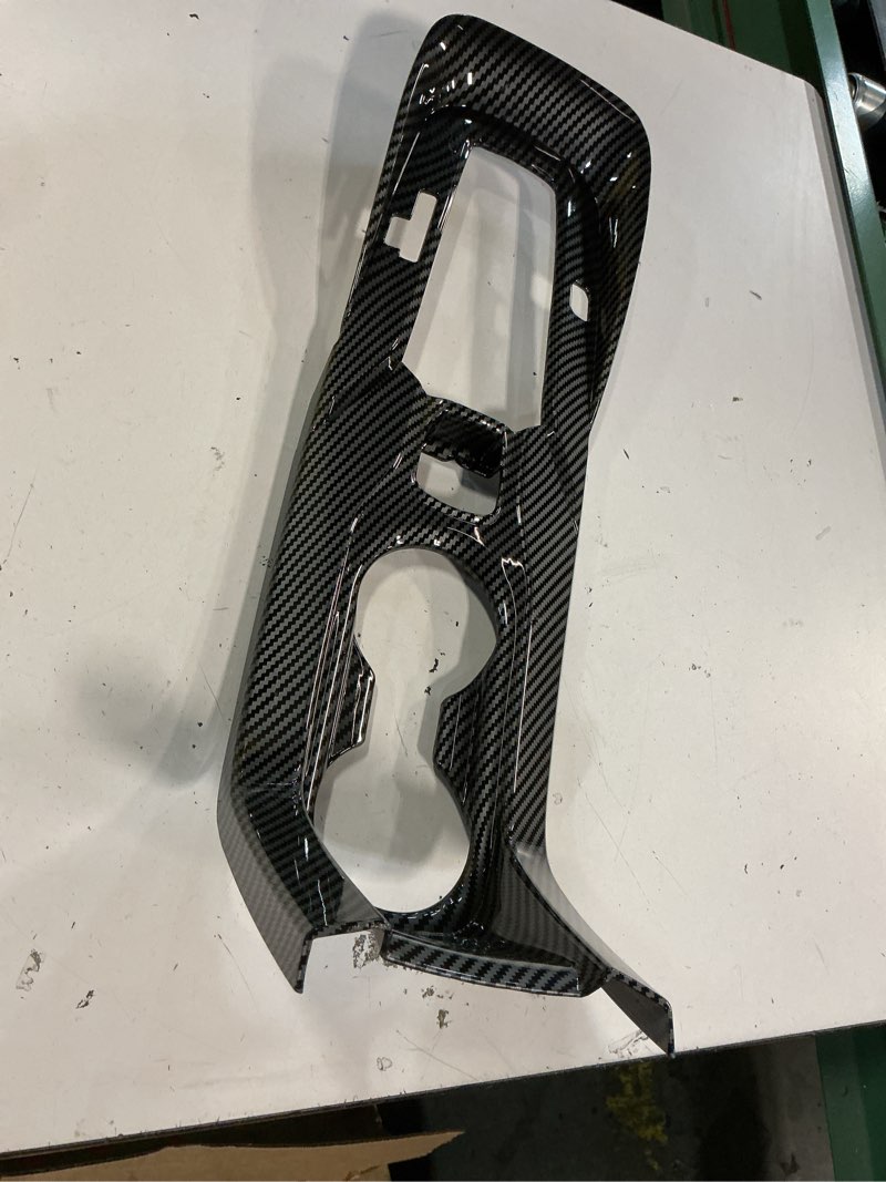 Condition photo showing Good Condition for carbon fiber center console gear shift panel cover compatible with toyota corolla 2020–2022 & corolla hatchback 2019–2022 carbon fiber 5