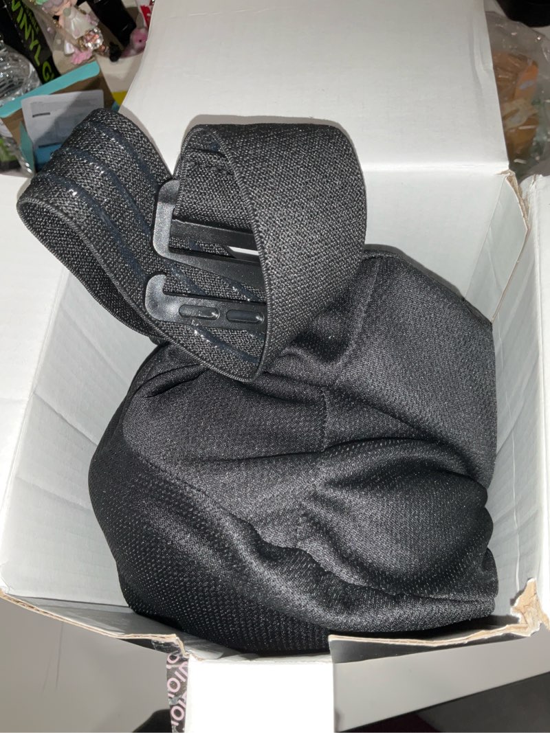 Condition photo showing As Is for elevate series by everlasting comfort lumbar support pillow for office chair - memory foam back cushion for car seat - promotes better posture, back pain relief - ideal for gaming and desk chairs b. black mesh relief large
