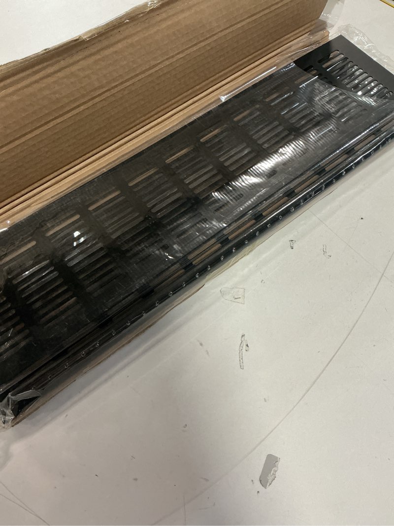 Condition photo showing Good Condition for uxcell 2pcs Rectangle Ventilation Grille Aluminum Alloy Mesh Air Vent Cover Louvered Ventilation Cover for Cabinet Wardrobe Shoe Cabinet Closet, 450x100mm/17.72"x3.94"
