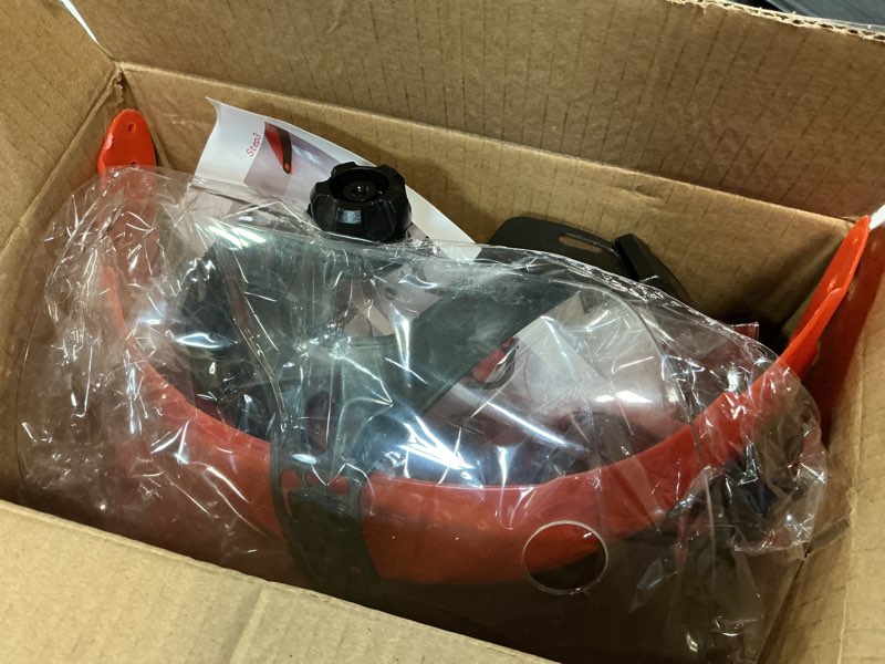 Condition photo showing New/Like New for hummingbird feeder helmet | hands-free outdoor observation device | 4 feeding ports design | adjustable headband | lightweight & durable pvc red-2