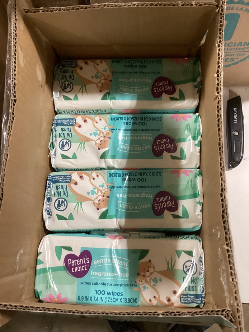 The Honest Company Clean Conscious Multi-Use Wipes Hypoallergenic Unscented for Sensitive Skin Over 