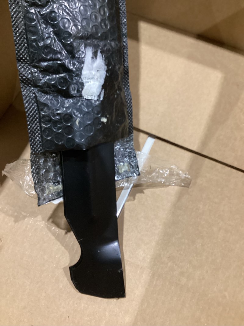 Condition photo showing Good Condition for ab4200d lawn mower blade, 21 inch mulch lawn mower blade set, compatible with e go power+ zt4204l 42" z6 zero turn riding mower, 2 pack