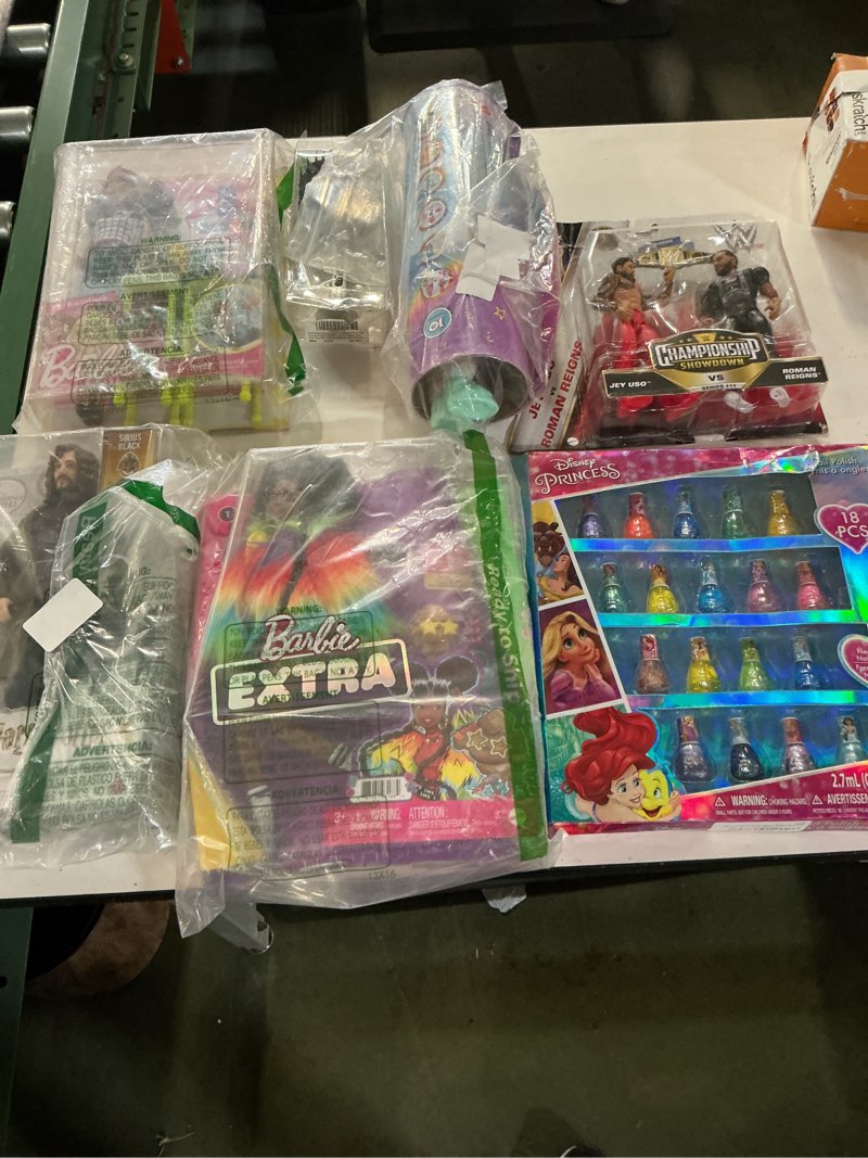 Assorted kid toys