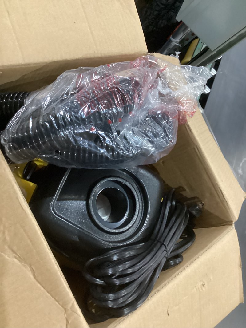 Condition photo showing As Is for eureka 3670m canister cleaner, lightweight powerful vacuum for carpets and hard floors, w/ 5bags,yellow yellow 3670m with 5 bags