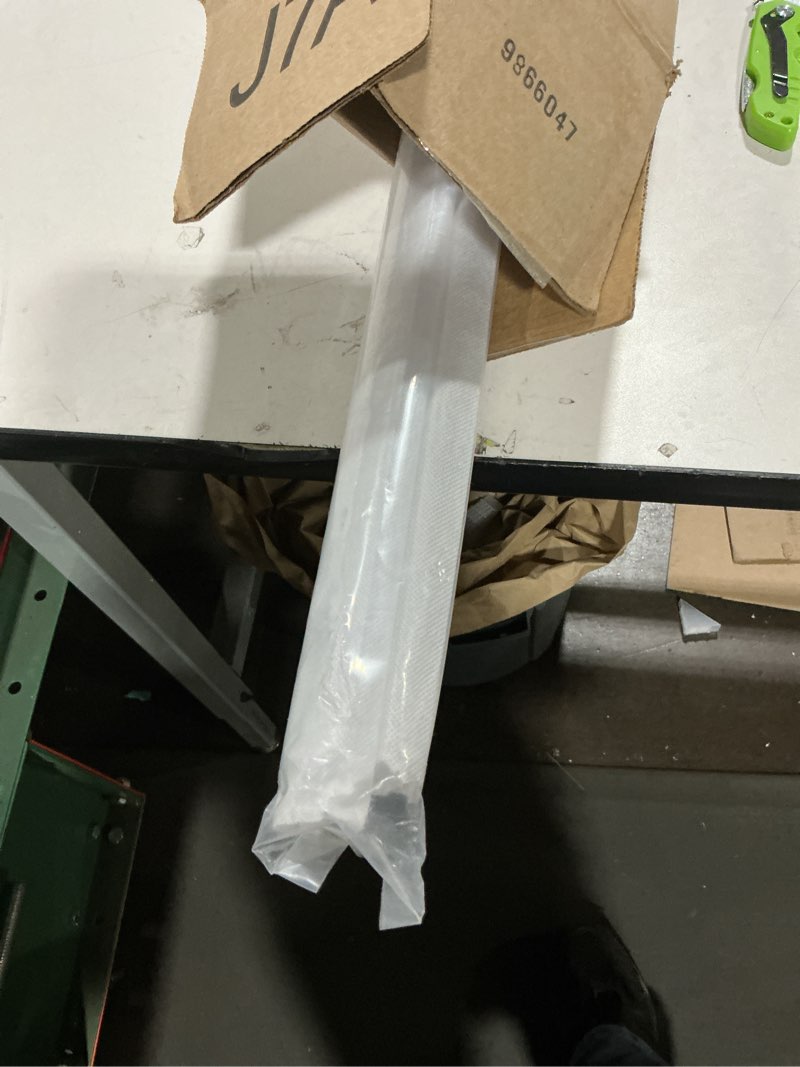 Condition photo showing Good Condition for 4-Pack Frameless Shower Door Side Seal Strip Shower Door Bottom Sweep Seal for 1/2 Inch Thick Glass, Vertical H-Type Glass Door Seal Stop Leaks. (4-Pack x 45" Length) H-Type - 1/2 inch (12mm)